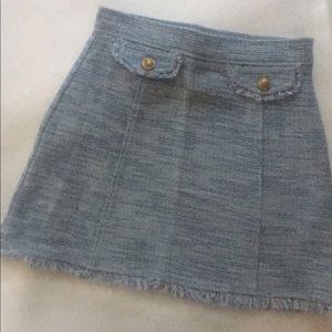 Zara Tweed Miniskirt